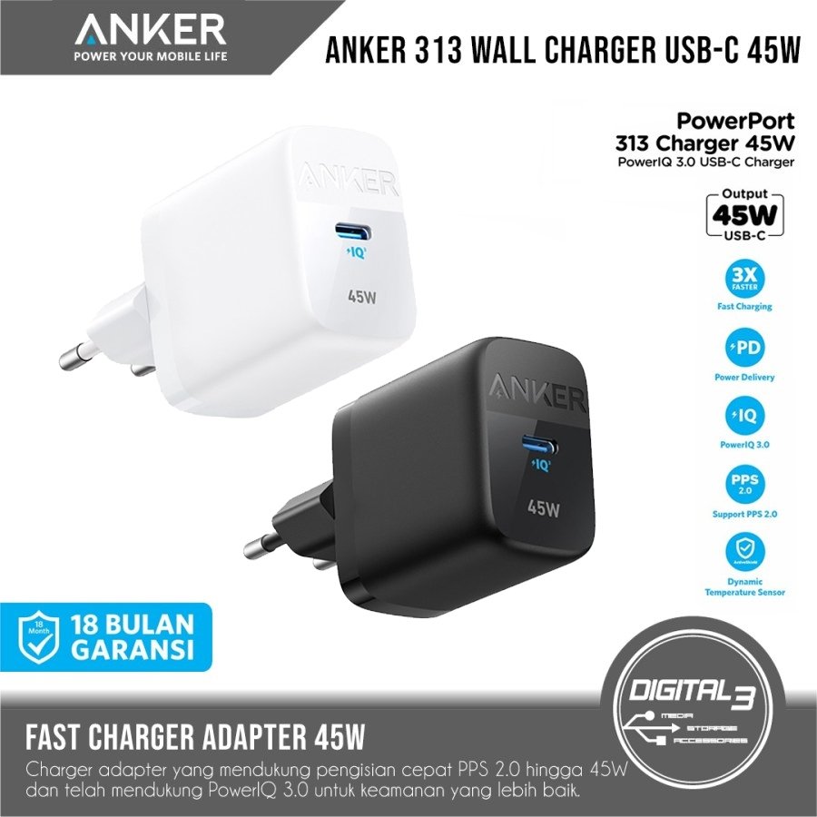Anker 313 45W Charger
