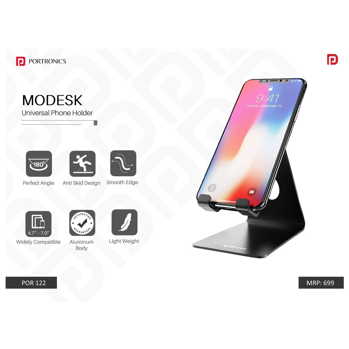 Portronics MODESK Phone Holder
